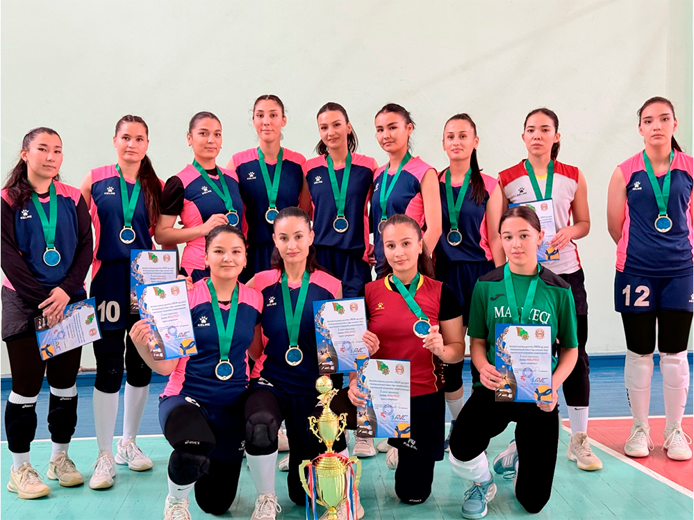 “MALIÝEÇI” GYZLAR WOLEÝBOL TOPARY — TÜRKMENISTANYŇ ÝOKARY LIGASYNYŇ ÇEMPIONY